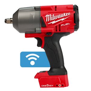 M18 FUEL 18 Volt Lithium-Ion Brushless Cordless withONE-KEY High Torque Impact Wrench 1 / 2 in. Friction Ring - Tool Only
