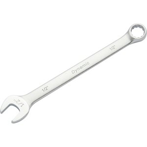 Dynamic Tools 1 / 2" 12 Point Combination Wrench, Contractor Series, Satin Finish
