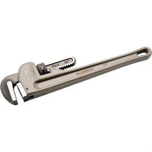 Dynamic Tools 14" Aluminum Pipe Wrench, 2" Jaw Opening