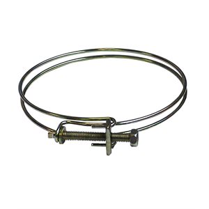 4" 2 RING HOSE CLAMP